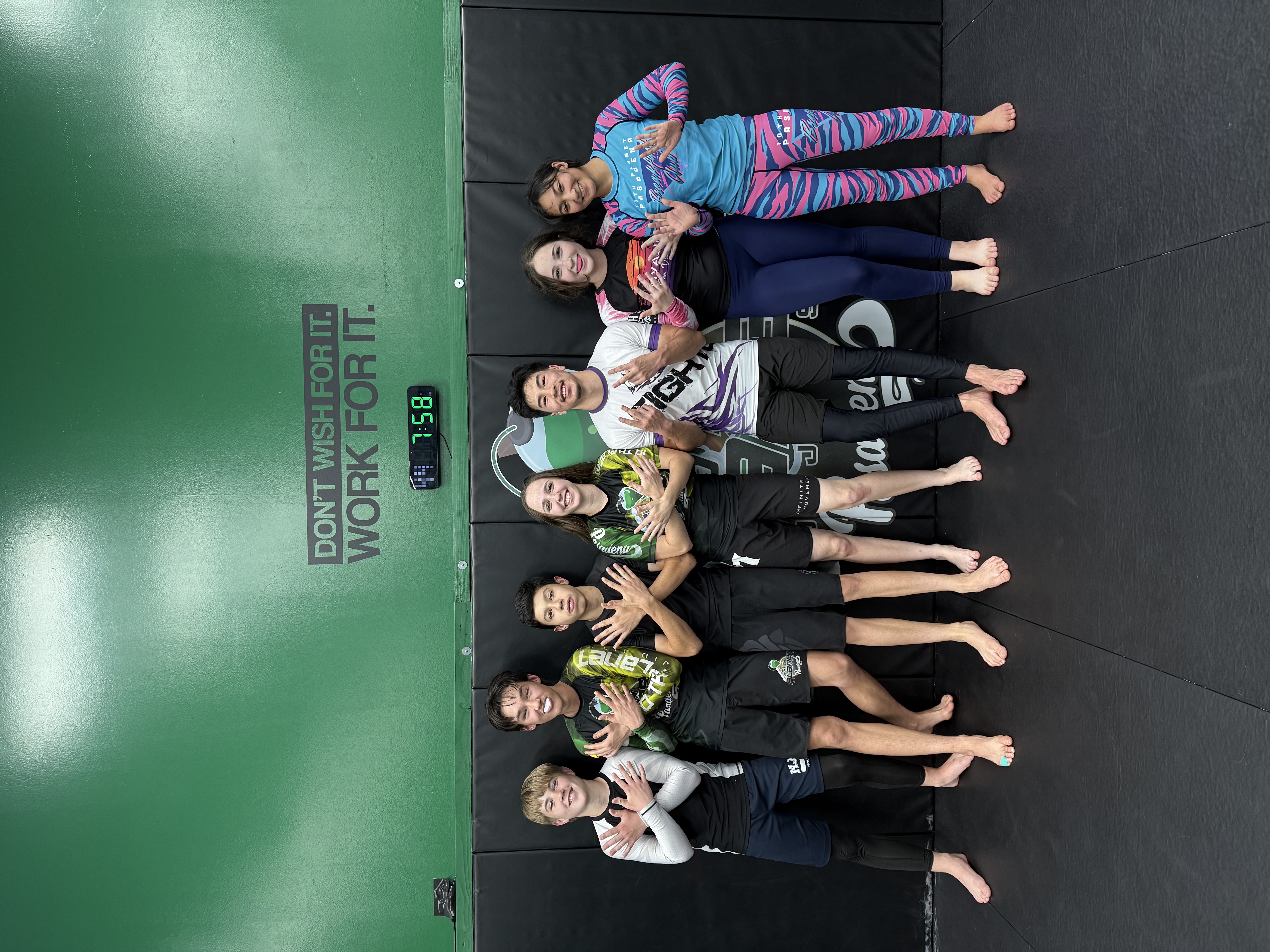 Training floor at 10th Planet Pasadena