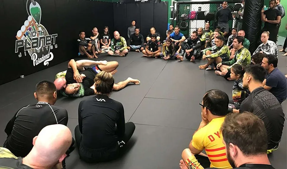 Adult Fundamentals jiu-jitsu class at 10th Planet Pasadena